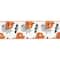 Celebrate It; 2.5" x 6.6yd. Jack-o'-Lanterns & Bats Wired Pongee Ribbon by Celebrate It®; Category:Halloween Ribbon; Image:4